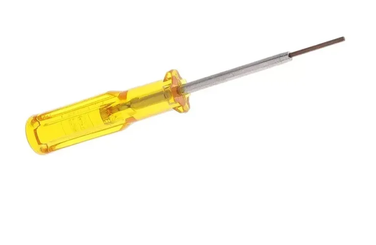 DESTORNILLADOR AMARILLO PARA TORNILLO DE AGUJA