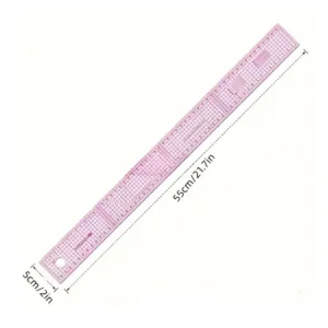 REGLA RECTANGULAR ACRÍLICO FLEXIBLE PARA MOLDERIA