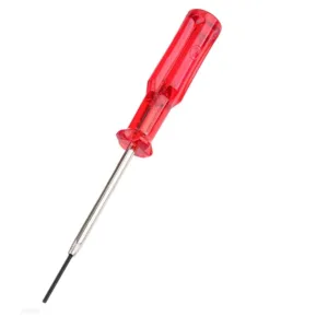 DESTORNILLADOR ROJO PARA TORNILLO DE AGUJA