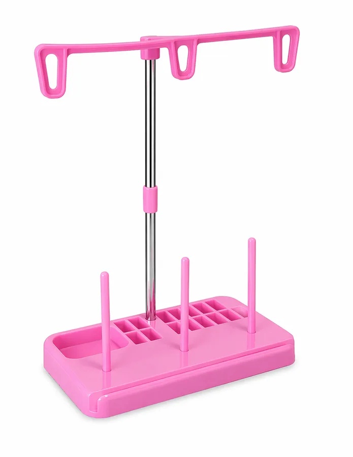 PORTA CONO TRIPLE  MÁQUINA FAMILIAR ROSA
