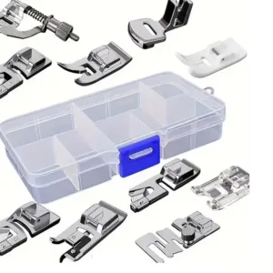 KIT 10 PRENSATELA MAQUINA DE COSER FAMILIAR