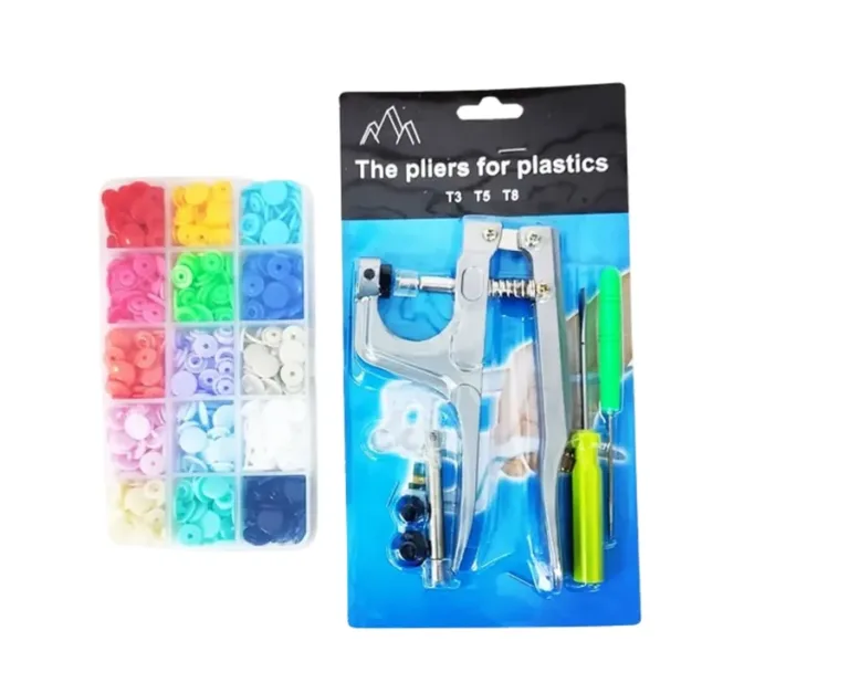 KIT COLOCADORA DE BROCHES + SNAPS